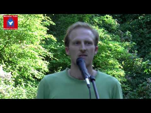 Münster: Gedenken an den 8.Mai 1945 - Rede: Benedikt Kern (Bündnis gegen Abschiebungen)