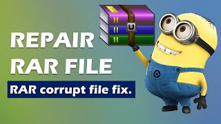 Repair RAR File | RAR Corrupt File Fix | ProVishal