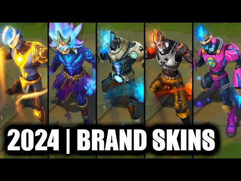 ALL BRAND SKINS FINAL VFX UPDATE 2024 | League of Legends