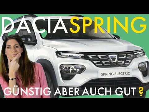 Dacia Spring (2021) - Was kann das günstigste E-Auto?