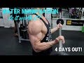My Peak Week Explained Pt 2 | Water Manipulation | Pure Elite Fitness Posing Practice