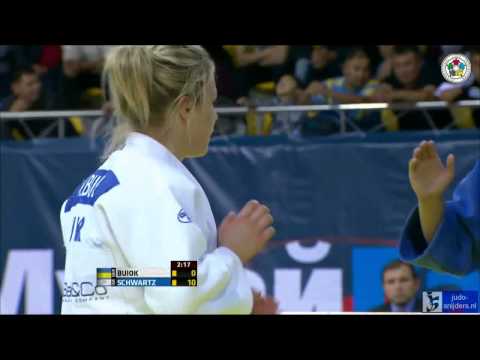 Judo 2013 Grand Prix Almaty: Buiok (UKR) - Schwartz (ISR) [-52kg] bronze