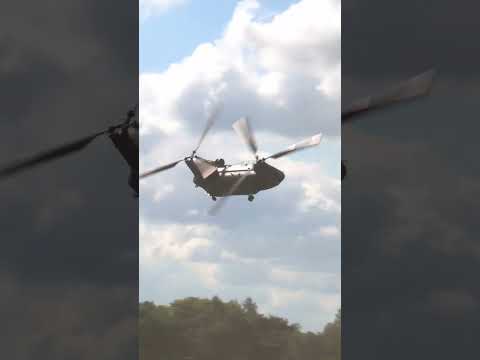 Incredible Low Level Flying Chinook: Watch It Crawl Along the Ground!