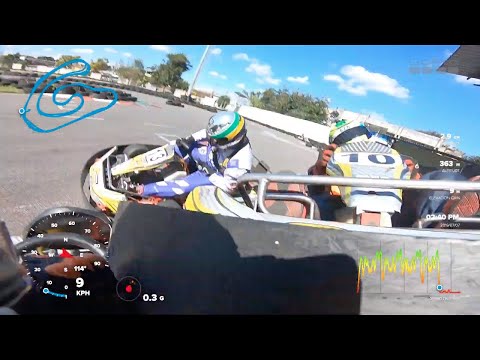 KART RIDERS - ACIDENTE NA TOMADA DE TEMPO QUALIFY 07JUL2019