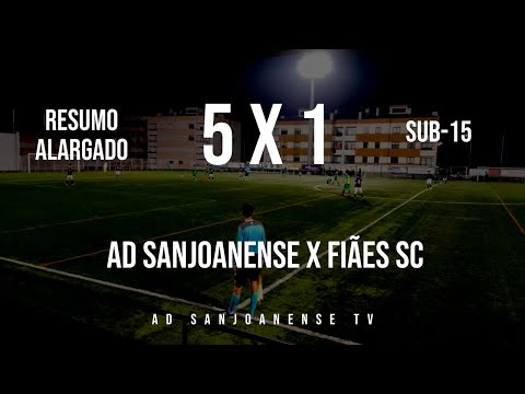 🔴 Highlights ✔ Sub-15 ⚽ AD Sanjoanense x SC Fiães - Taça Distrito de Aveiro