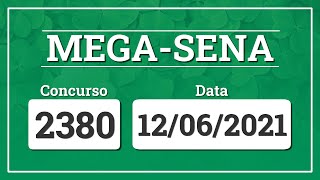 Capa de MEGA-SENA 2380
