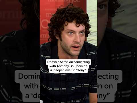 Dominic Sessa on connecting with Anthony Bourdain on a ‘deeper level’ in “Tony”
