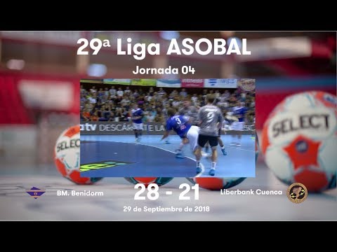 LIGA ASOBAL J04: BM. Benidorm - Liberbank Cuenca 28-21