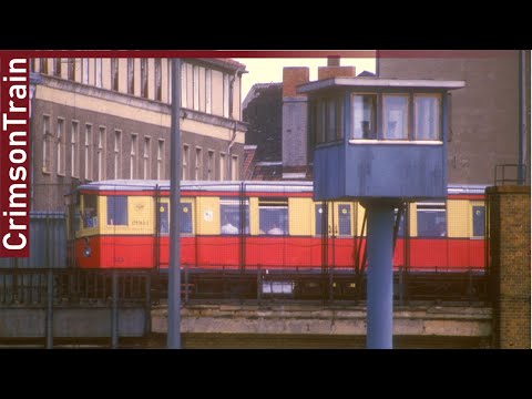 Momentaufnahmen der S-Bahn in Berlin (West) in den 1980er Jahre