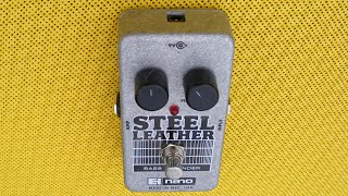 Video thumbnail for EHX STEEL LEATHER BASS EXPANDER by Bauer Studio