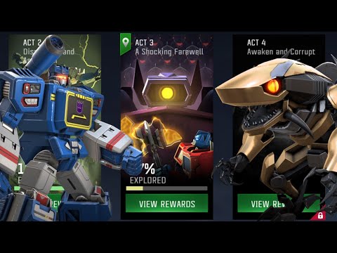 Transformers Forged to Fight Act 3.2.4 | 3* Soundwave VS 4* S-1000