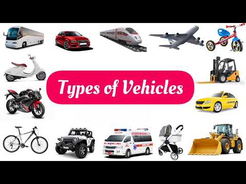 Street Vehicles - Learning Vehicle names | Modes of transport for kids