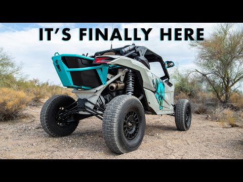 Chupacabra Offroad Can-Am X3 Rear Storage and Tire Rack