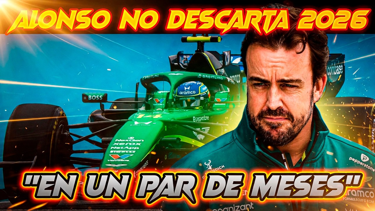 FERNANDO ALONSO TRAS MIAMI CREE EN LA RECUPERACIÓN DEL AMR26 ESTA TEMPORADA, "2 MESES Y PACIENCIA"