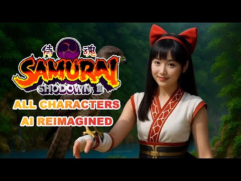 Samurai Shodown III - All Characters AI Reimagined in REAL LIFE. Ultra Realistic!