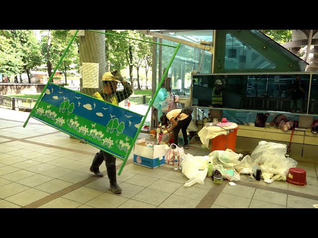 As Bangka Park closes for renovation, homeless people express mixed reactions