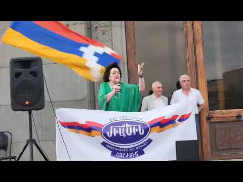 Գայանե Ներսիսյանի կատարումը  հանրահավաքին