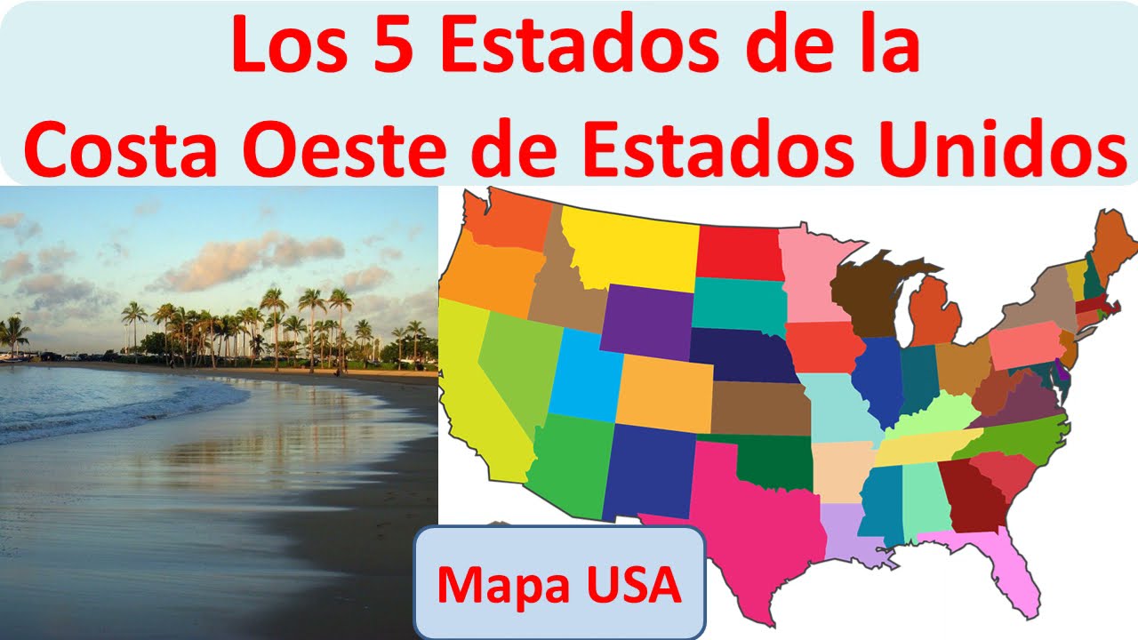 ¿Cuántos estados de Estados Unidos bordean el Océano Pacífico?
