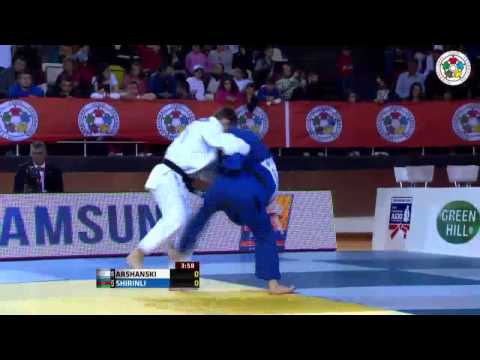 Judo Grand-Prix Samsun 2013: Artiom ARSHANSKI (ISR) - Vugar SHIRINLI (AZE) Bronze [-60kg]