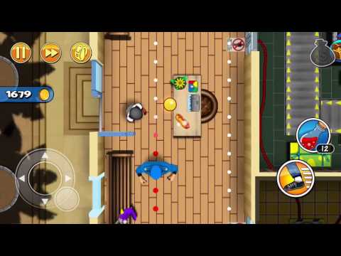 Robbery Bob Walkthrough - Bonus - Advanced - Level 11