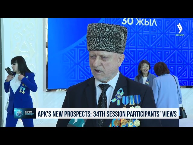 Kazakistan Halk meclisi: XXXIV. oturum katılımcılarının görüşleri