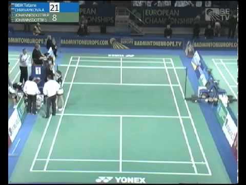 Group (Day 1) - WD - T.Bibik/A.Chervaykova(RUS) vs R.Johannesdottir/S.Johannsdottir(ISL) - EMTC 2013