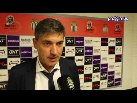 Felice Mazzu après RCSC - K.V.Mechelen