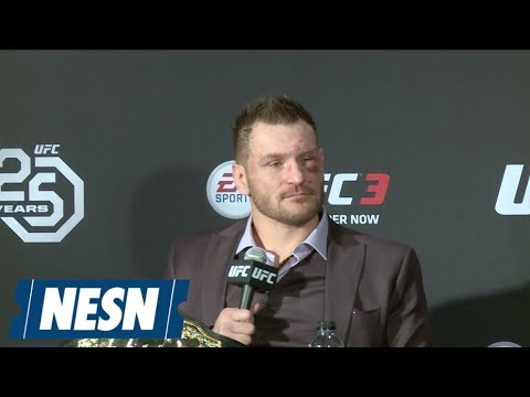 Stipe Miocic Feels That Brock Lesnar Is Not On His Level