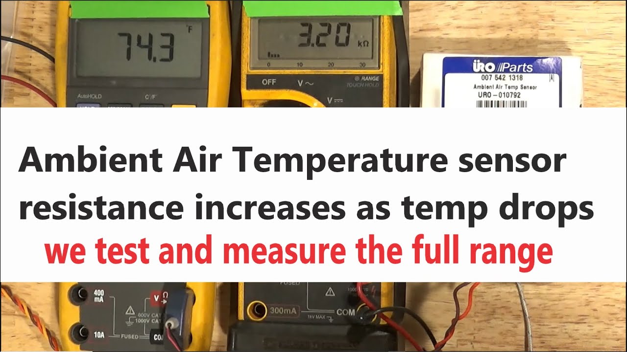 Ambient Air Temperature Sensor tested