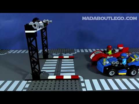 Vidéo LEGO Juniors 10673 : Grande boîte du rallye automobile
