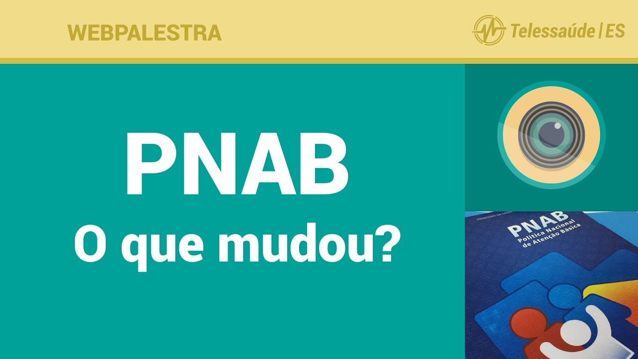 WebPalestra: PNAB - O que mudou?