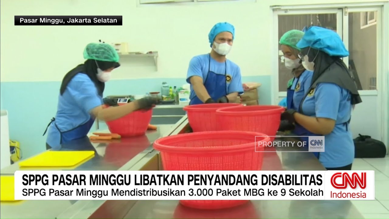 SPPG Pasar Minggu Libatkan Penyandang Disabilitas