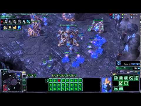 Starcraft 2 Battle  - Protoss (ironman) vs Terran - Part 1/2