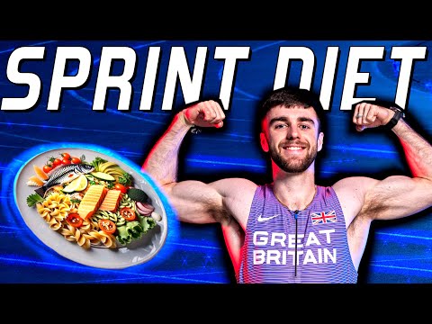 What I Eat In A Day As An Elite 100 & 200m Sprinter Training For The Olympics
