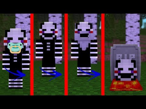 LIFE CYCLE OF PUPPET MASTER - BABY TO GRAVE WHO IS THE MOST EVIL - Minecraft