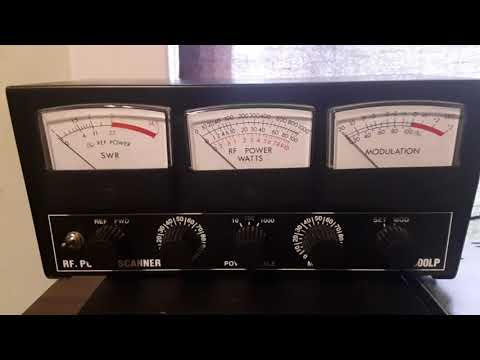 President Teddy R 40-channel CB radio functionality test
