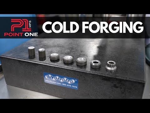 A look at the Cold Forging Process at P1 Manufacturing!
