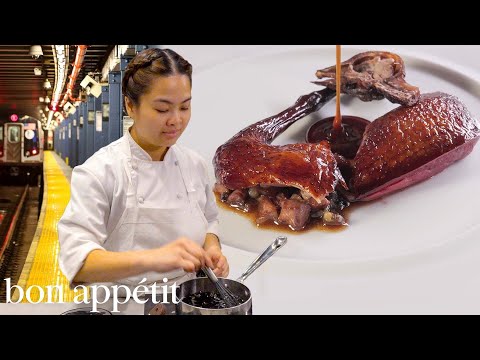 The Michelin Star Restaurant in an NYC Subway Station | On The Line | Bon Appétit