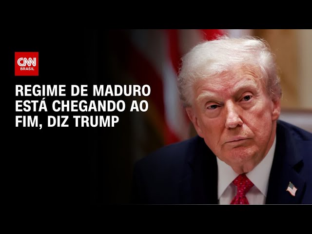 Trump sugere que regime de Maduro está chegando ao fim | CNN NOVO DIA