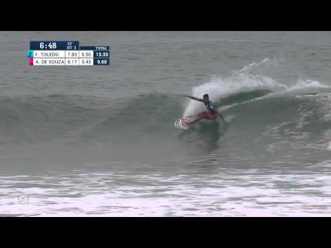 Adriano De Souza vs Filipe Toledo - 2015 Quiksilver Pro Gold Coast: Semifinal 2