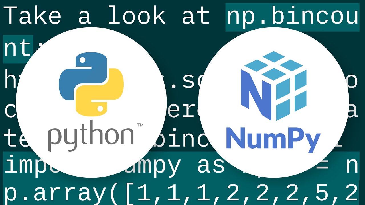 Frequency counts for unique values in a NumPy array