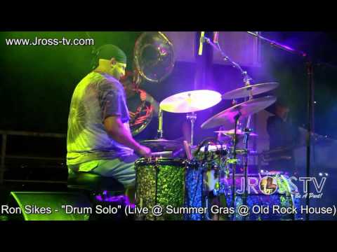 James Ross @ Ron Sikes - "Drum Solo" - (Funky Butt Brass Band) - www.Jross-tv.com
