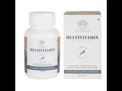 NEWTREESUN's Multivitamin with Multi Mineral Ginseng Extracts