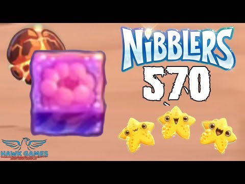 Fruit Nibblers Level 570 - 3 Stars Walkthrough, No Boosters