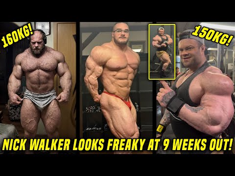 Nick Walker is SHREDDED 8 Weeks Out! + Smaev LOOKS INSANE at 160KG! + Sergey Danilov 150KG ALREADY!