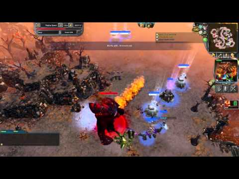 Battleforge Replay #9--Borul & RadicalX vs DarkRavenCZ & matmicback/Rakosnicek