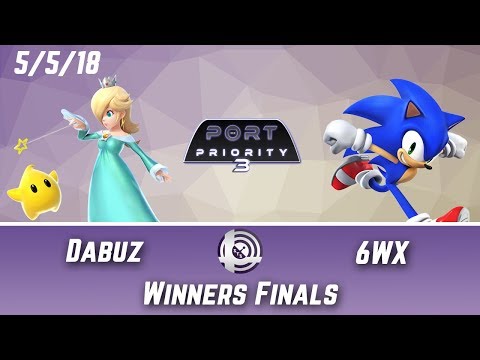 Port Priority 3 - Dabuz (Rosalina) Vs. 6WX (Sonic) - Winners Finals