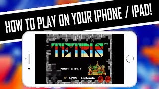 HOW TO PLAY Tetris (NES) on iPhone iPad iPod iOS  