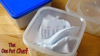 Quick Tips: Removing Odors from Plastic Containers | One Pot Chef