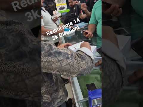Sold Out Redmi Note 14 6/128 3000TkDiscount A only 21000Tk Nasir Er Dokan 01686796614#mobile